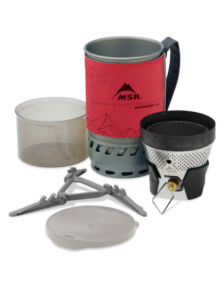 Virtuvė Msr WINDBURNER 1.0L red