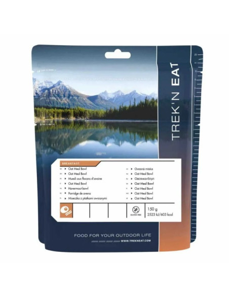 Ploščica Trek'n Eat MUESLI CON COPOS DE AVENA
