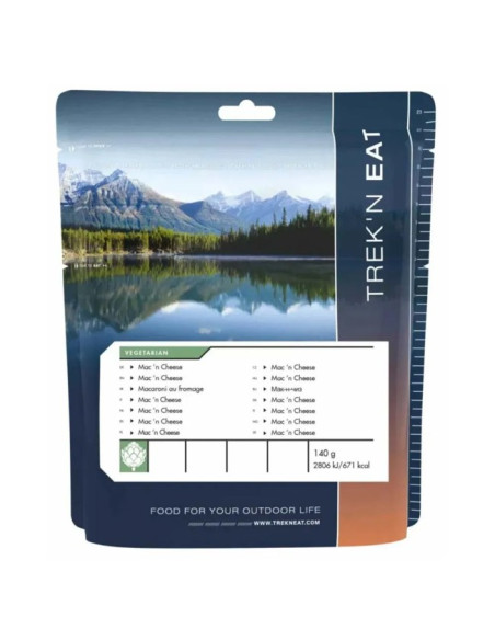 Gefriergetrocknete Lebensmittel Trek'n Eat Macarrones con Queso