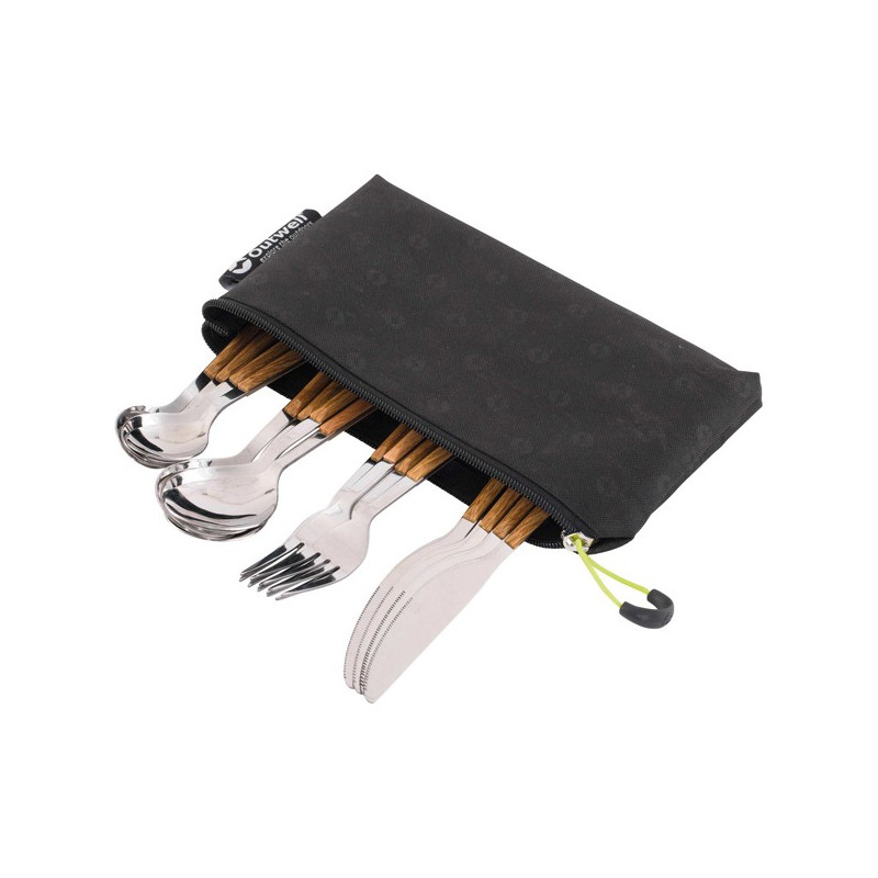 Flatware Outwell POUCH CUTLERY SET DELUXE