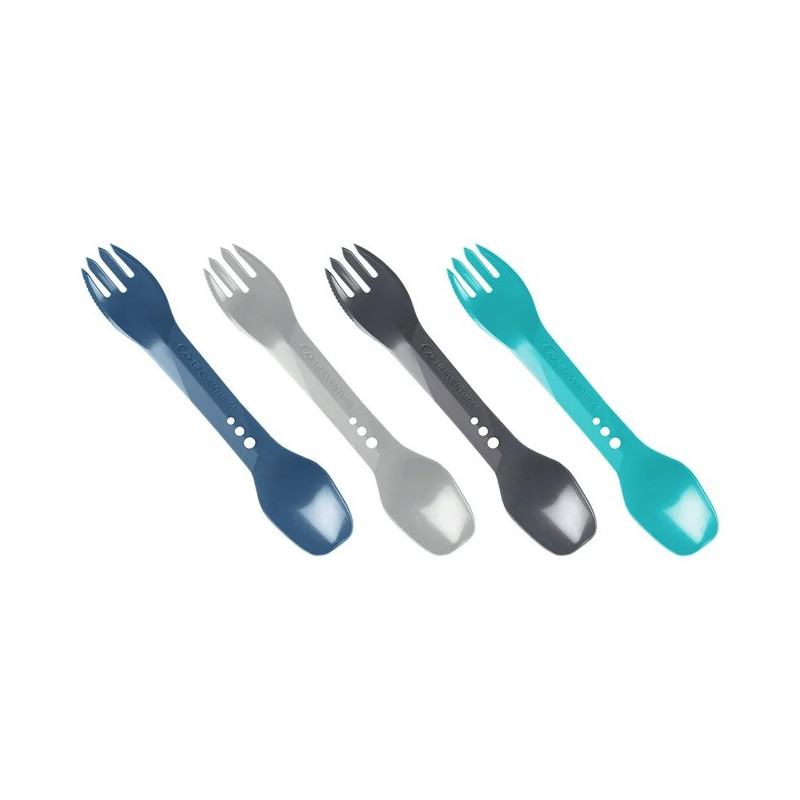 Príbor Lifeventure Ellipse Spork 4-Pack