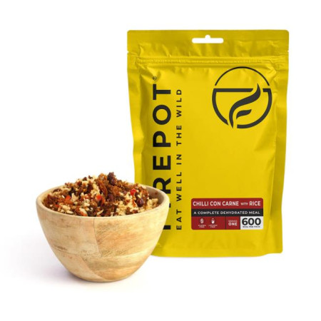 Firepot Chile con Carne y Arroz