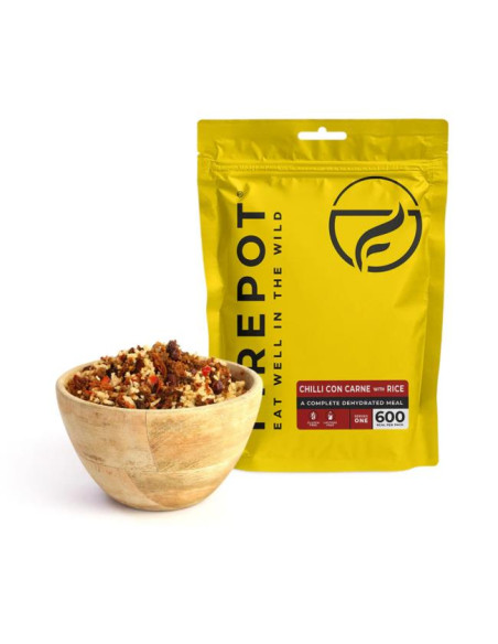 Firepot Chile con Carne y Arroz