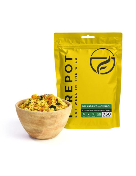 Firepot Dal y Arroz con Espinacas XL