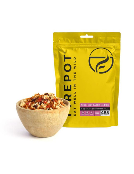 Firepot CHILE SIN CARNE CON ARROZ