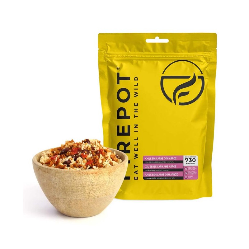 Comida liofilizada Firepot CON ARROZ XL