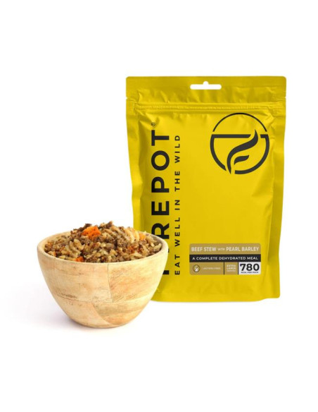 Dried Food Firepot Guiso de Ternera con Cebada XL