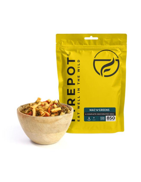 Comida deshidratada Firepot Mac'n'Greens XL
