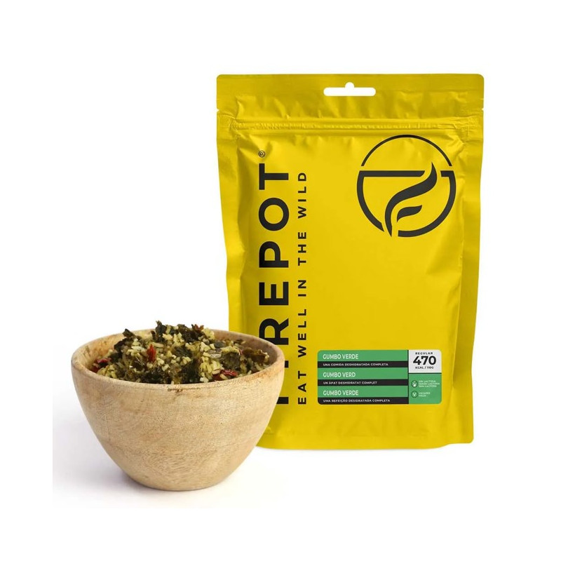 Gedroogd voedsel Firepot GUMBO VERDE