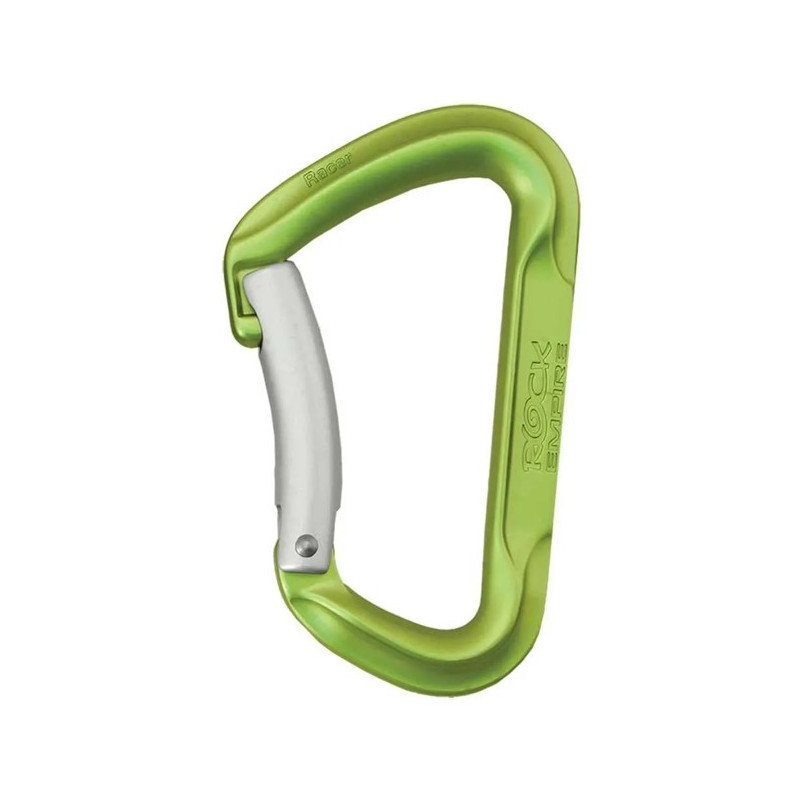 Karabiner Rock Empire Racer Bent verde