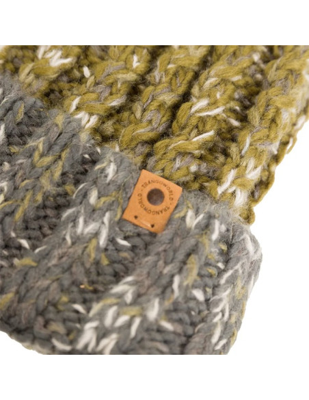 Gorro Trangoworld AMPRIU Gris/Kaki/Crudo