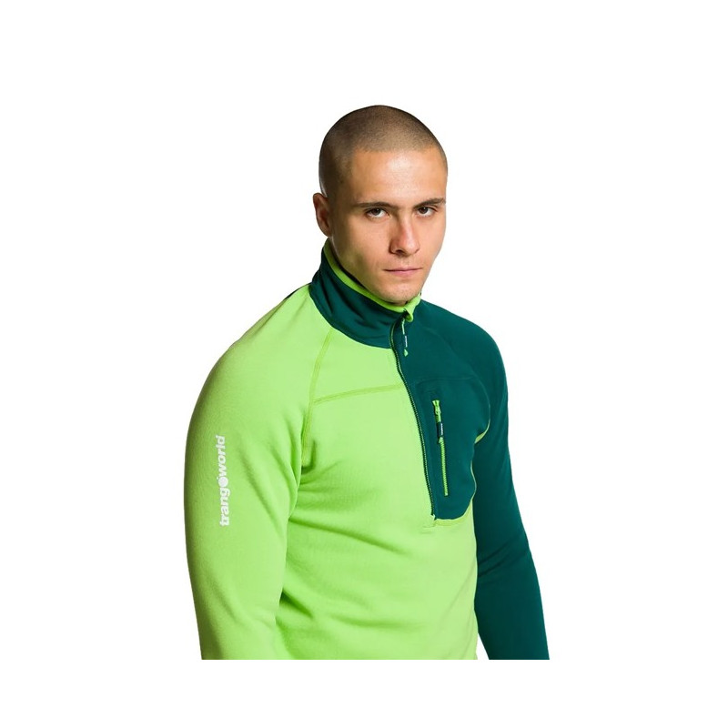 Pulóver Trangoworld TRX2 STRETCH EVO Verde/Verde Os