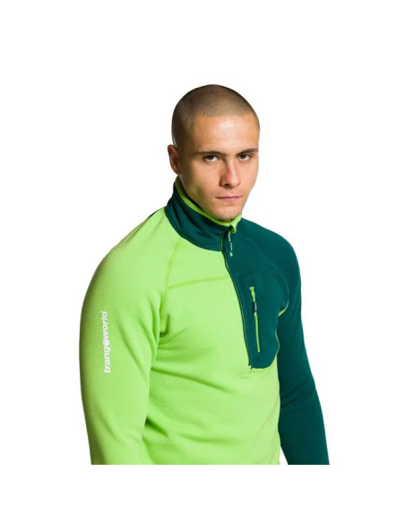 Pulóver Trangoworld TRX2 STRETCH EVO Verde/Verde Os