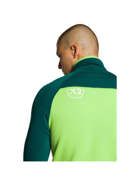 Pulóver Trangoworld TRX2 STRETCH EVO Verde/Verde Os