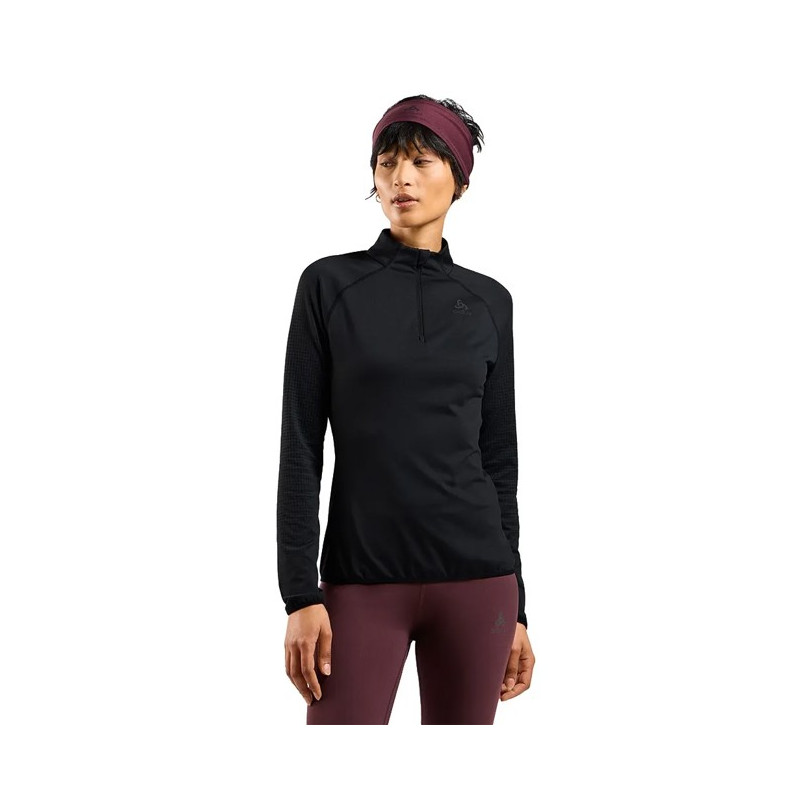 Megztinis Odlo MID LAYER HZ ZEROWEIGHT WARM Black