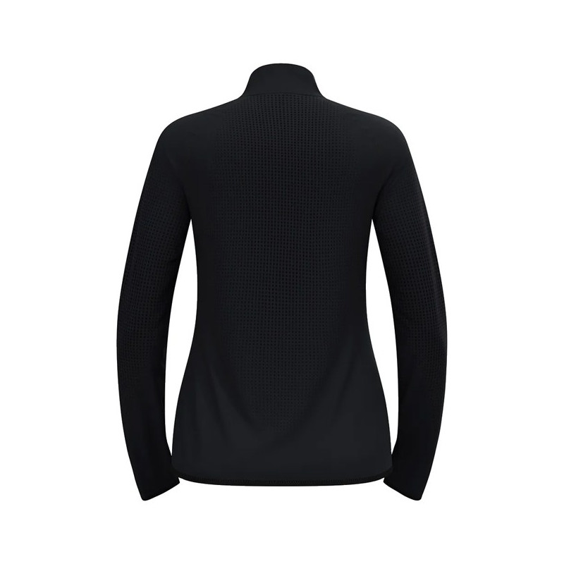 Jopica s kapuco Odlo MID LAYER HZ ZEROWEIGHT WARM Black