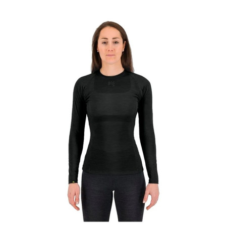 Pulover Karpos DINAMICO MERINO 180 W LS Black