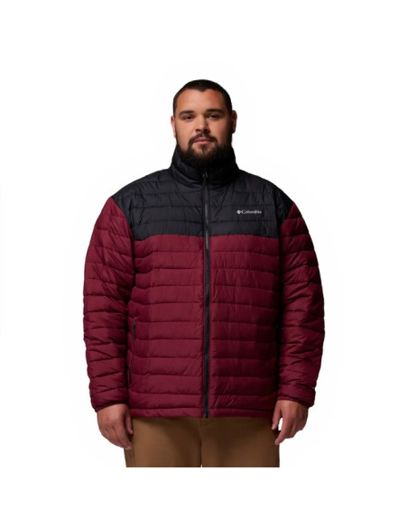 Chaqueta Columbia POWDER LITE II JKT Rich Wine, Black