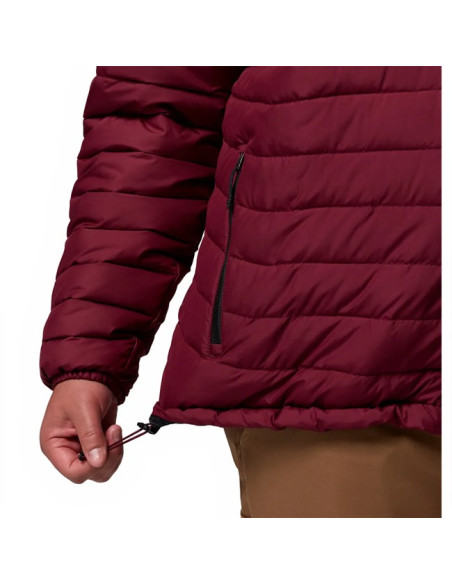 Chaqueta Columbia POWDER LITE II JKT Rich Wine, Black