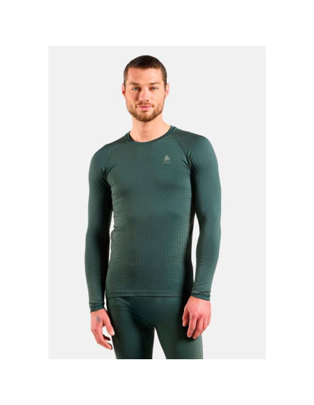 T-Shirt Odlo TOP CREW LS PERF WARM Urban Chic