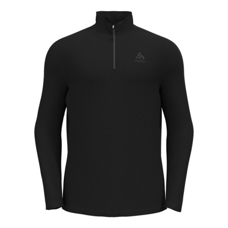 Fleece Odlo MIDLAYER HZ BERRA Black