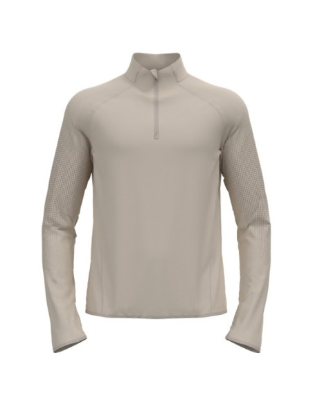 Tričko Odlo MID LAYER HZ ZEROWEIGHT WARM Silver Clou