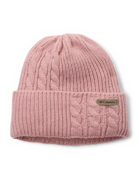 Hut Columbia AGATE PASS CABLE KNIT BEANIE Eraser Pink
