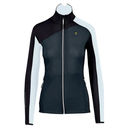 Flisinis megztinis Karpos FEDERA FULL-ZIP W Woodl.Gray/Blac