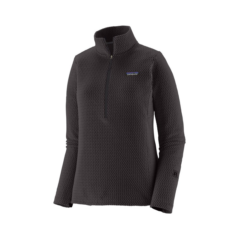 Flisinis megztinis Patagonia WS R1 AIR ZIP NECK Black