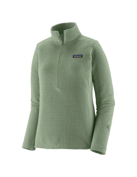 Polar fleece Patagonia WS R1 AIR ZIP NECK Ellwood Green