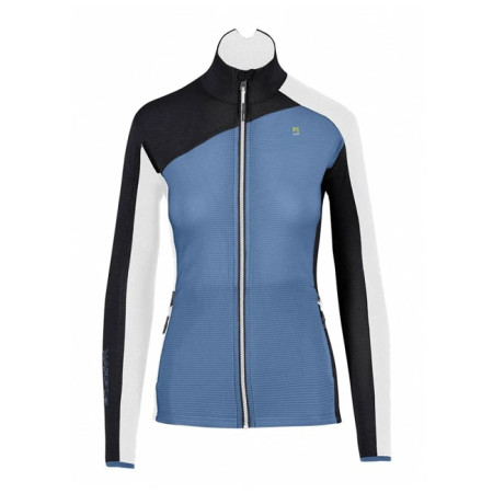 Polar fleece Karpos FEDERA FULL-ZIP W Jasper/Black/Br