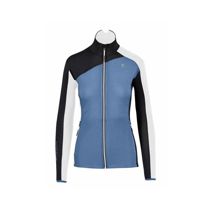 Polar fleece Karpos FEDERA FULL-ZIP W Jasper/Black/Br