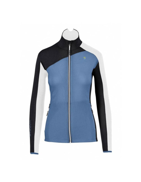 Fliskakna Karpos FEDERA FULL-ZIP W Jasper/Black/Br