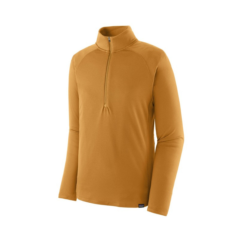 T-paita Patagonia MS CAP MW ZIP NECK Talon Gold