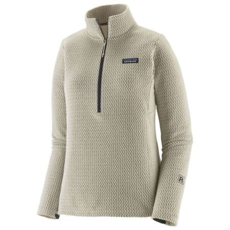 Flisinis megztinis Patagonia WS R1 AIR ZIP NECK Wool White