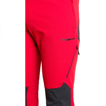 Kalhoty Trangoworld ROVEK V02 Rojo/Negro 2