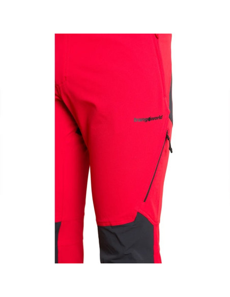 Bukser Trangoworld ROVEK V02 Rojo/Negro