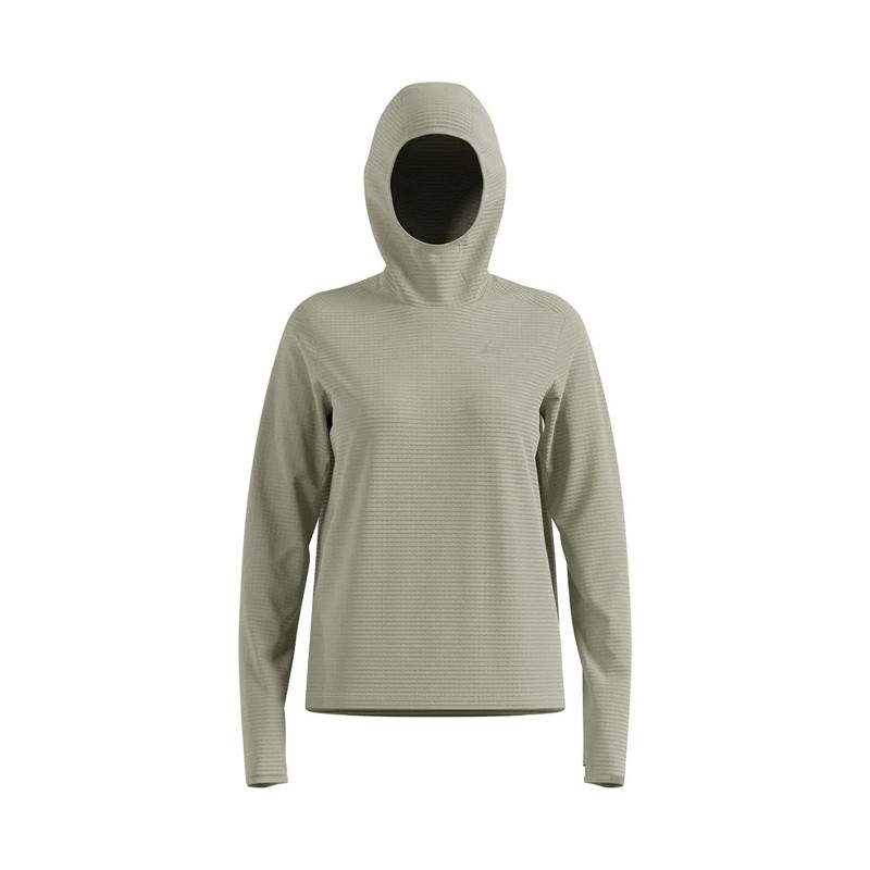 Polar fleece Odlo MID LAYER HOODY ESSENTIAL THERMAL Shadow