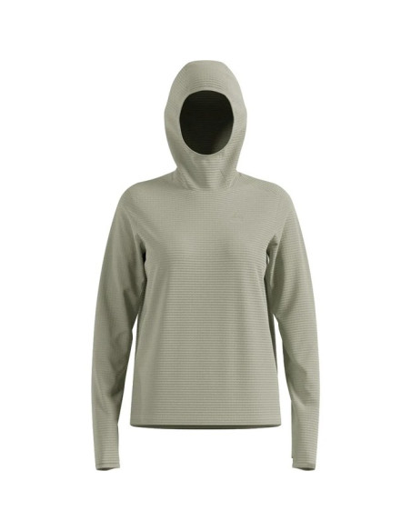 Polar fleece Odlo MID LAYER HOODY ESSENTIAL THERMAL Shadow