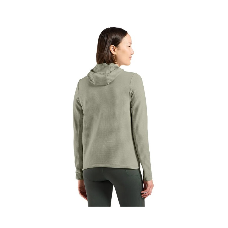 Polar fleece Odlo MID LAYER HOODY ESSENTIAL THERMAL Shadow