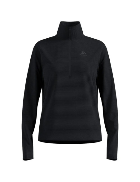 Polaire Odlo MID LAYER 1/2 ZIP ESSENTIAL THERMAL Blac