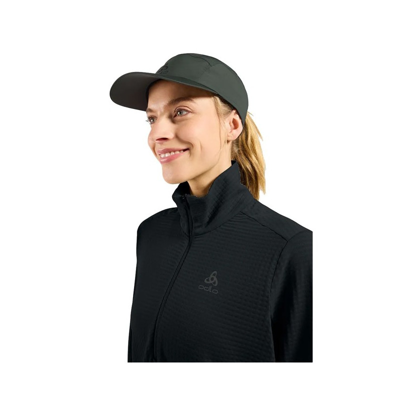 Polar fleece Odlo MID LAYER 1/2 ZIP ESSENTIAL THERMAL Blac