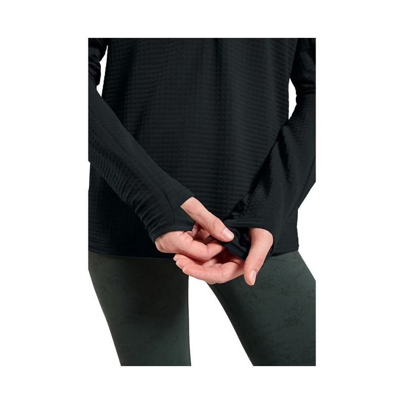 Forro polar Odlo MID LAYER 1/2 ZIP ESSENTIAL THERMAL Blac