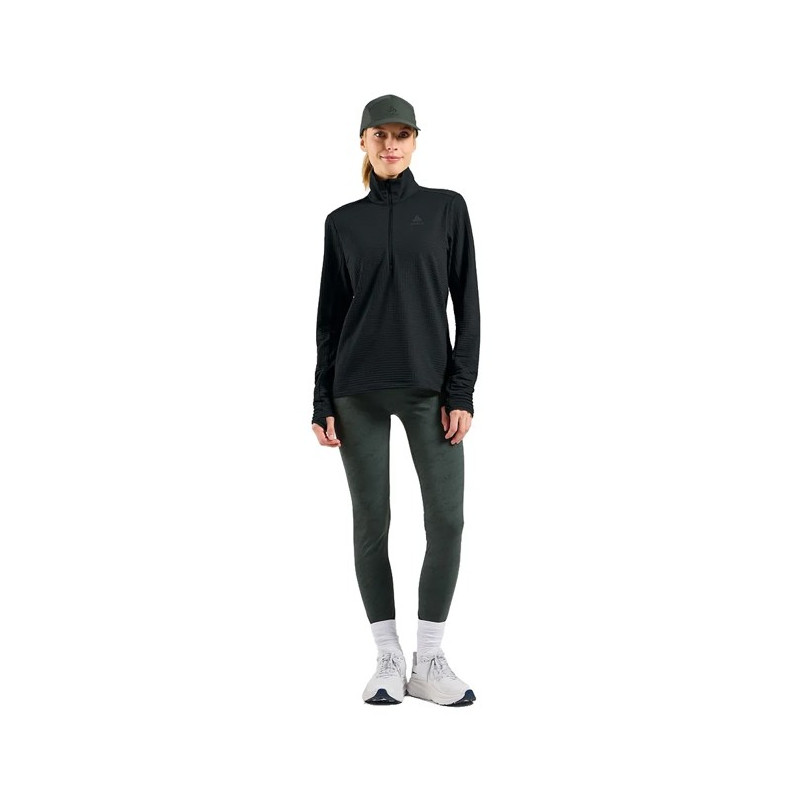 Polaire Odlo MID LAYER 1/2 ZIP ESSENTIAL THERMAL Blac