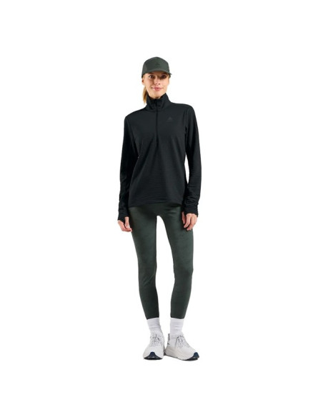 Polaire Odlo MID LAYER 1/2 ZIP ESSENTIAL THERMAL Blac