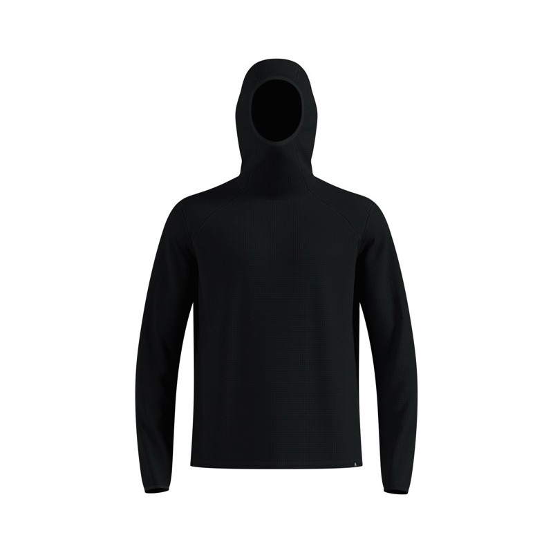 College Odlo MID LAYER HOODY CUBIC Black
