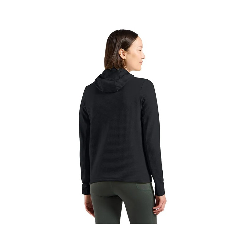 Flisinis megztinis Odlo MID LAYER HOODY ESSENTIAL THERMAL Black