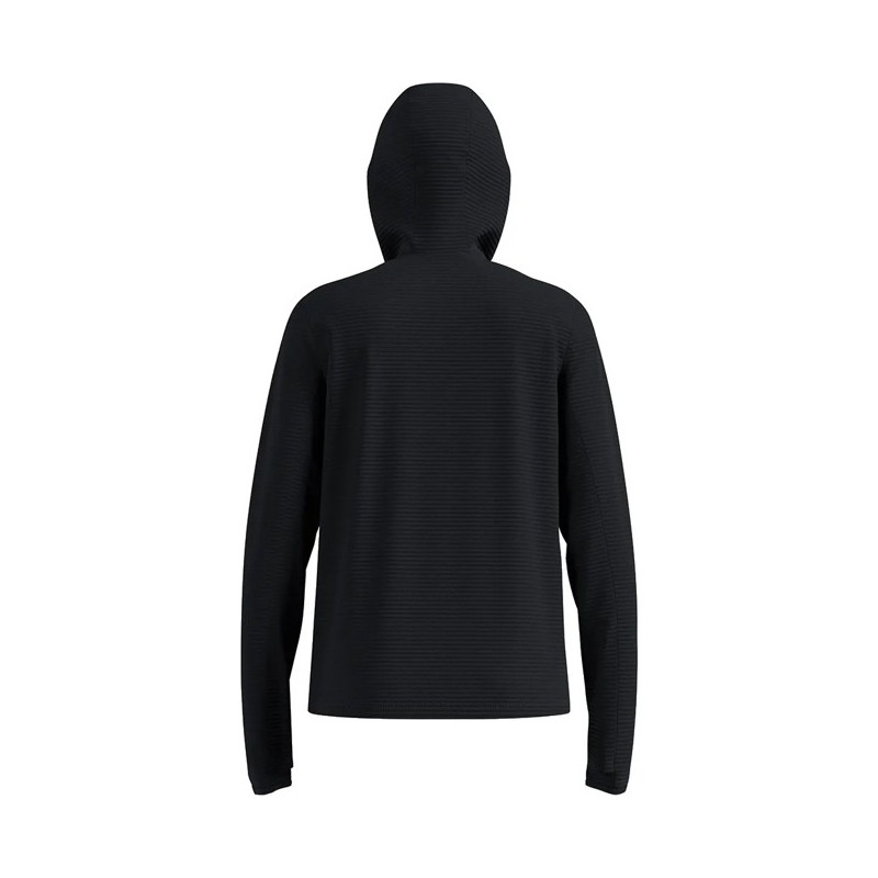 Polaire Odlo MID LAYER HOODY ESSENTIAL THERMAL Black