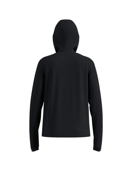 Polar fleece Odlo MID LAYER HOODY ESSENTIAL THERMAL Black