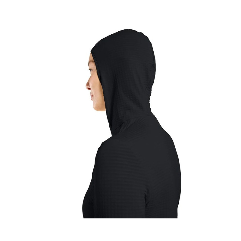 Flisinis megztinis Odlo MID LAYER HOODY ESSENTIAL THERMAL Black